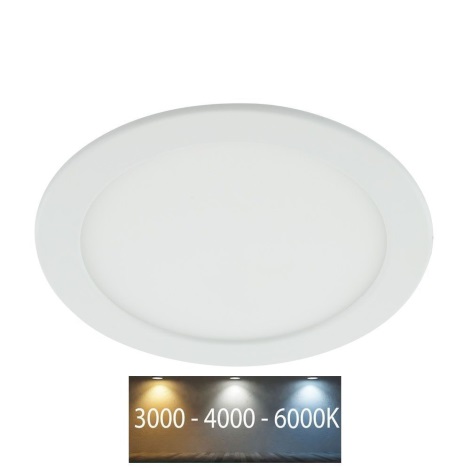 LED įleidžiamas lubinis vonios šviestuvas LED/18W/230V 3000/4000/6000K IP44