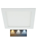 LED įleidžiamas lubinis vonios šviestuvas LED/24W/230V 3000/4000/6000K IP44