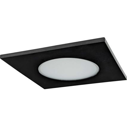 LED įleidžiamas lubinis vonios šviestuvas BONO LED/5W/230V 3000K IP65 juoda