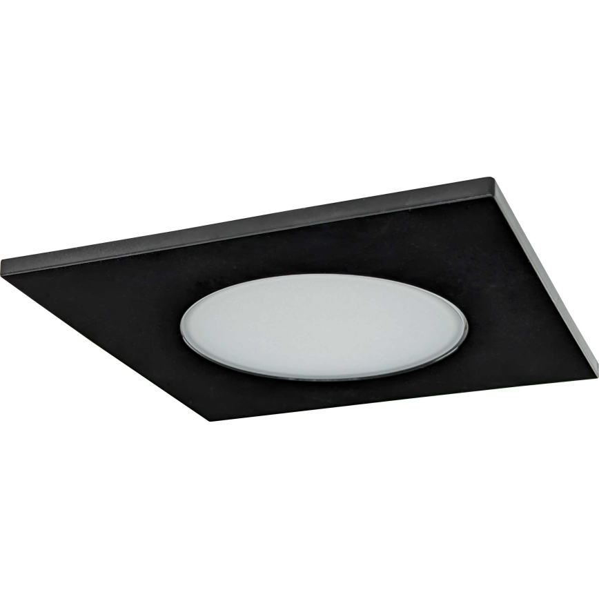 LED įleidžiamas lubinis vonios šviestuvas BONO LED/5W/230V 3000K IP65 juoda