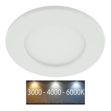 LED įleidžiamas lubinis vonios šviestuvas LED/6W/230V 3000/4000/6000K IP44