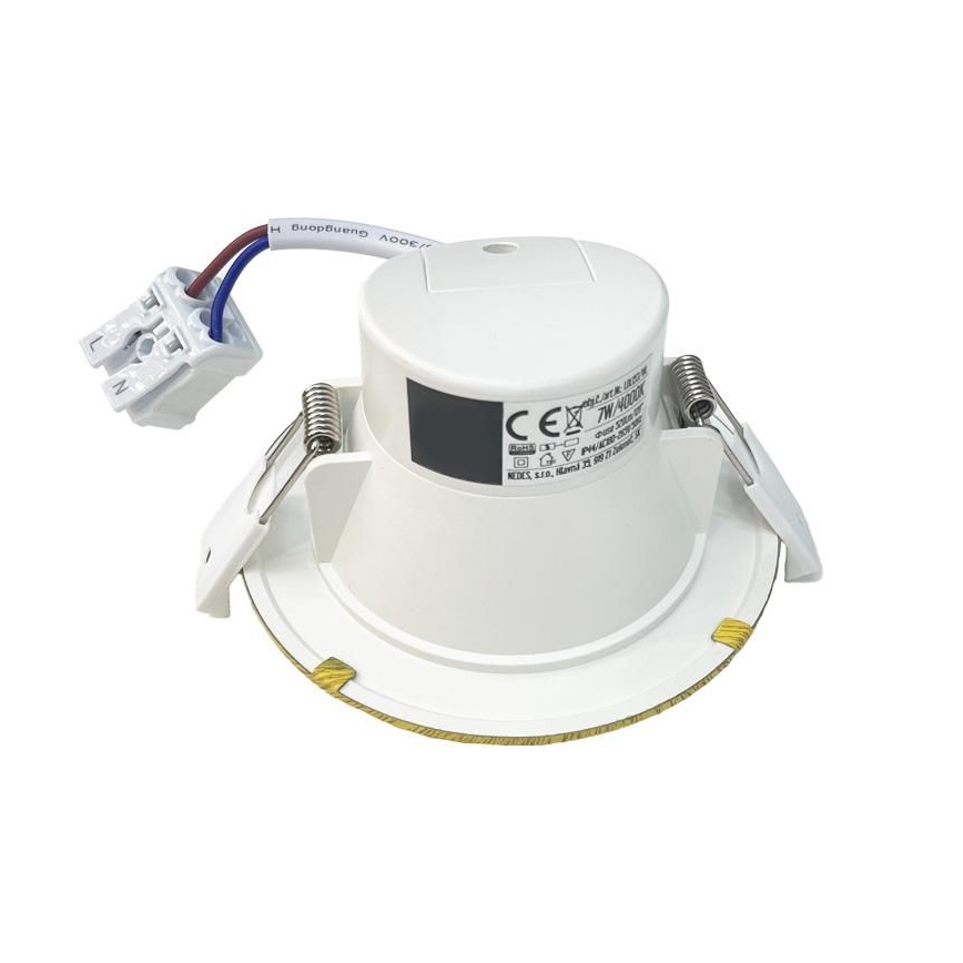 LED įleidžiamas lubinis vonios šviestuvas LED/7W/230V 4000K smėlio spalva IP44