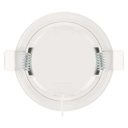 LED įleidžiamas lubinis vonios šviestuvas LORI LED/4,5W/230V IP65 2700/4000K diametras 8,5 cm balta