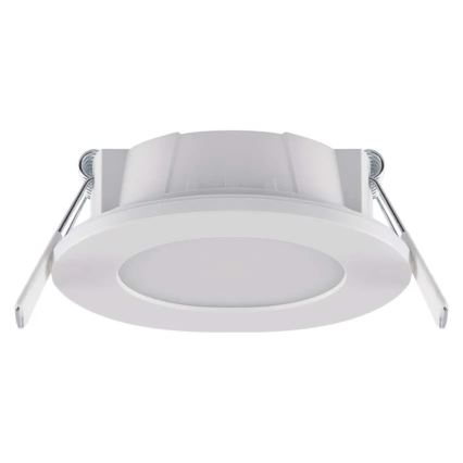 LED įleidžiamas lubinis vonios šviestuvas LORI LED/4,5W/230V IP65 2700/4000K diametras 8,5 cm balta