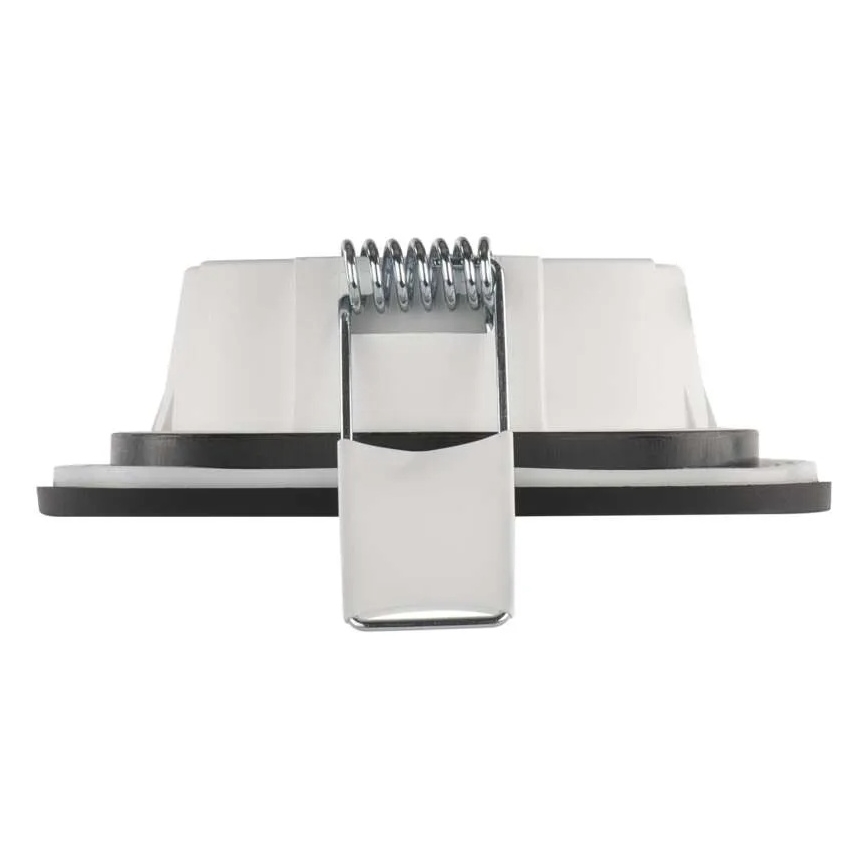 LED įleidžiamas lubinis vonios šviestuvas LORI LED/4,5W/230V IP65 2700/4000K diametras 8,5 cm juoda
