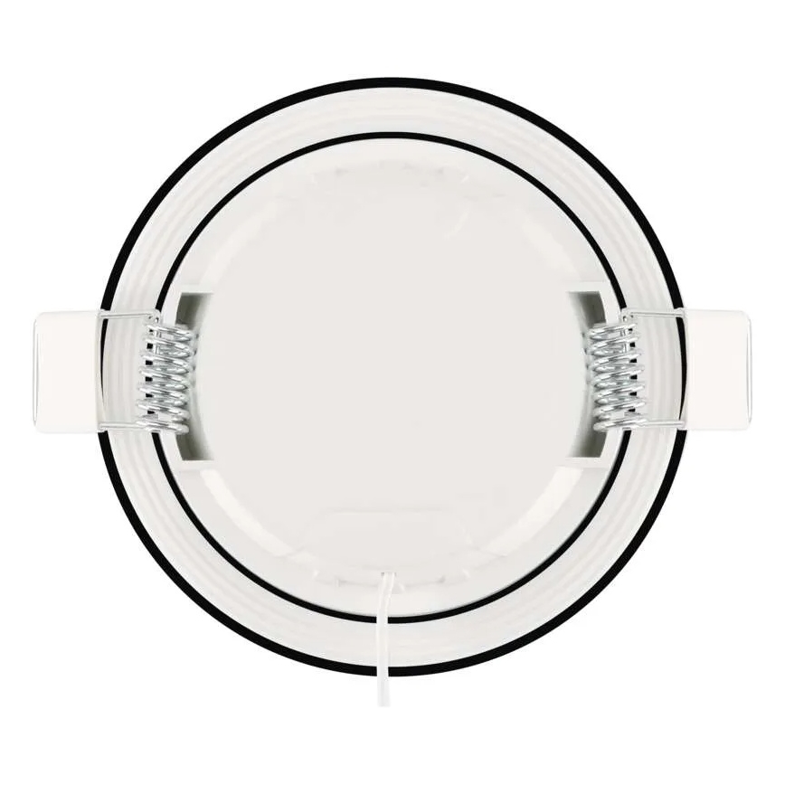 LED įleidžiamas lubinis vonios šviestuvas LORI LED/4,5W/230V IP65 2700/4000K diametras 8,5 cm juoda