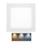 LED įleidžiamas lubinis vonios šviestuvas RAFA LED/18W/230V 3000/4000/6000K 22x22 cm IP44 balta