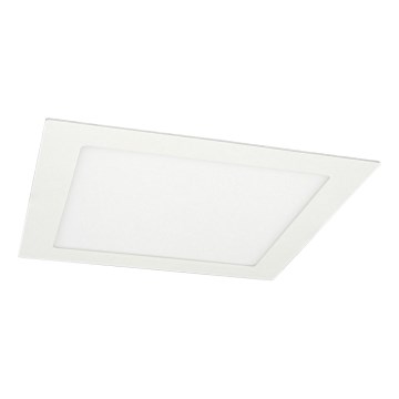 LED įleidžiamas lubinis vonios šviestuvas VEGA LED/18W/230V 3800K 22,5 cm IP44 sniegas balta