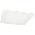 LED įleidžiamas lubinis vonios šviestuvas VEGA LED/24W/230V 2800K 29,8 cm IP44 sniegas balta