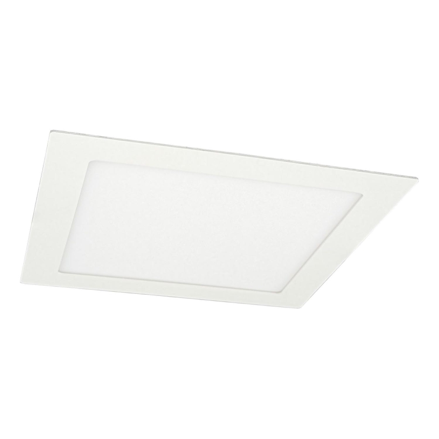 LED įleidžiamas lubinis vonios šviestuvas VEGA LED/24W/230V 2800K 29,8 cm IP44 sniegas balta