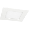 LED įleidžiamas lubinis vonios šviestuvas VEGA LED/6W/230V 2800K 11,8 cm IP44 sniegas balta
