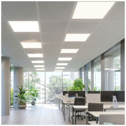 LED įleidžiamas lubų panelis CAPRI LED/25/30/40W/230V 3000/4000/5700K 62x62 cm baltas