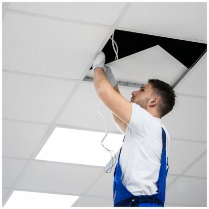 LED įleidžiamas lubų panelis CAPRI LED/25/30/40W/230V 3000/4000/5700K 62x62 cm baltas