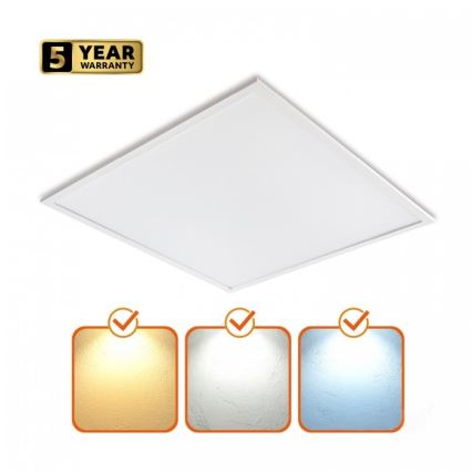 LED įleidžiamas lubų panelis CAPRI LED/25/30/40W/230V 3000/4000/5700K 62x62 cm baltas