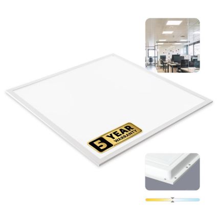 LED įleidžiamas lubų panelis DAVRO LED/40W/230V 4000K 59,5x59,5 cm baltas