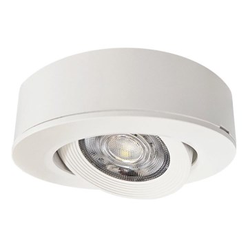 LED Įleidžiamas/montuojamas ant paviršiaus Akcentinis šviestuvas 2in1 LED/5W/230V 4200K diametras 9,3 cm balta
