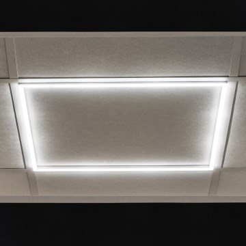 LED įleidžiamas rėmas AVAR LED/32W/230V 6000K 59x59 cm