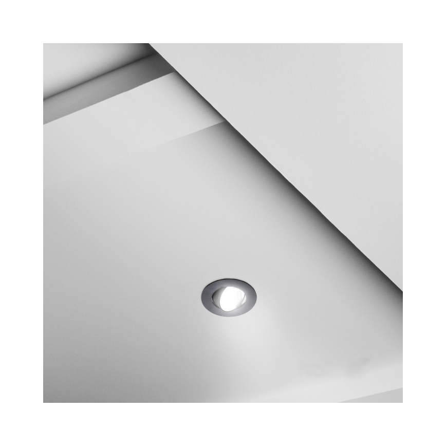 LED įleidžiamas šviestuvas BRINO LED/3/5/7W/230V 3000/4000/6500K juodas