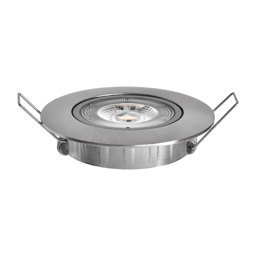 LED įleidžiamas šviestuvas EXCLUSIVE LED/5W/230V 3000 K sidabro spalvos