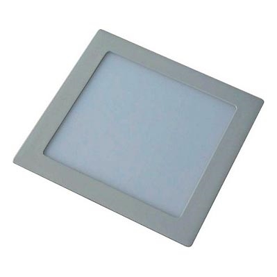 LED įleidžiamas šviestuvas LED//18W/230V 22,5x22,5 cm pilkas