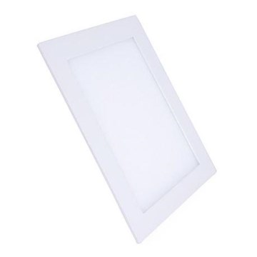 LED įleidžiamas šviestuvas LED/18W/230V 3000/4000/6000K 22,5x22,5 cm baltas