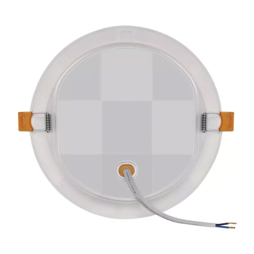 LED Įleidžiamas šviestuvas LED/18W/230V d. 17 cm baltas