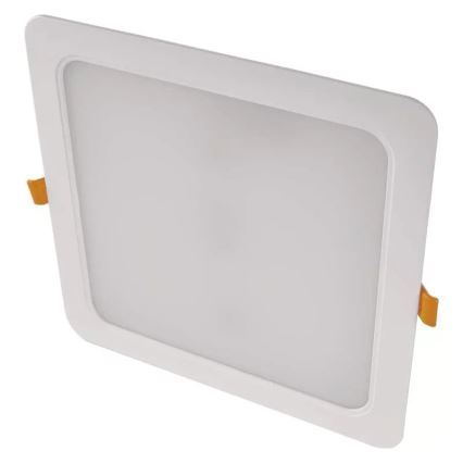 LED Įleidžiamas šviestuvas LED/24W/230V 22x22 cm baltas