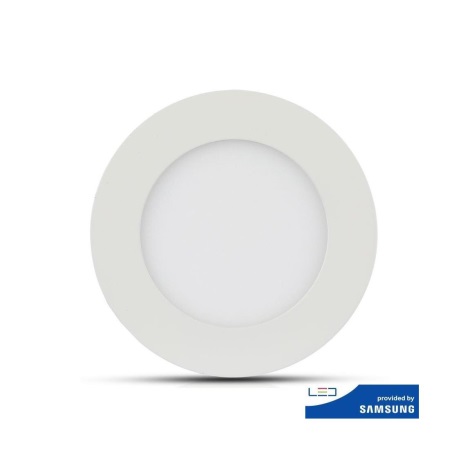 LED Įleidžiamas šviestuvas SAMSUNG CHIP LED/12W/230V 3000K apvalus