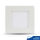 LED Įleidžiamas šviestuvas SAMSUNG CHIP LED/12W/230V 6400K kvadratas
