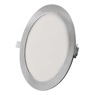 LED įleidžiamasis šviestuvas NEXXO LED/18W/230V 3000/3500/4000K sidabrinis skersmuo 22,5 cm