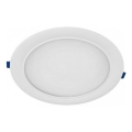 LED įmontuojamas lubų šviestuvas SIGARO LED/18W/230V 3000/4000/6500K skers. 22 cm balta
