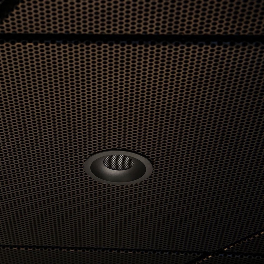 LED įmontuojamas šviestuvas LED/24W/230V 3000/4000/6400K Ø 13,5 cm juodas