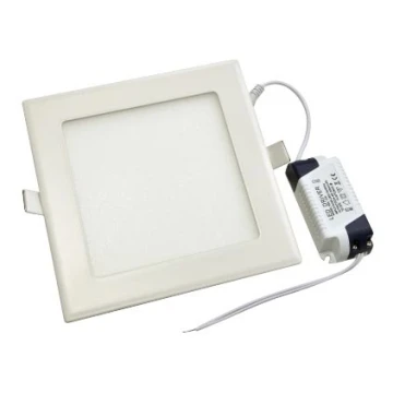 LED įmontuojamas šviestuvas RIKI-V LED/12W/230V 175x175 mm IP40