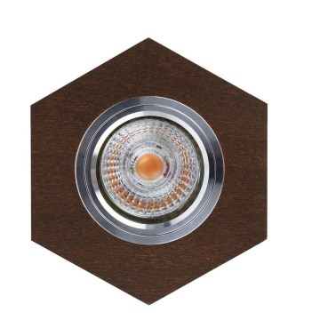 LED įmontuojamas šviestuvas VITAR 1xGU10/5W/230V CRI 90 ąžuolas