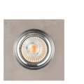 LED įmontuojamas šviestuvas VITAR 1xGU10/5W/230V CRI 90 betonas