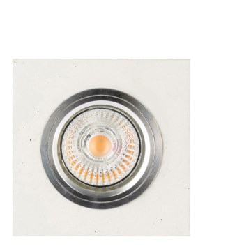 LED įmontuojamas šviestuvas VITAR 1xGU10/5W/230V CRI 90 betonas
