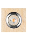 LED įmontuojamas šviestuvas VITAR 1xGU10/5W/230V CRI 90 smėlio spalvos