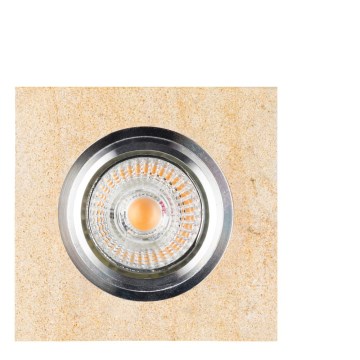 LED įmontuojamas šviestuvas VITAR 1xGU10/5W/230V CRI 90 smėlio spalvos