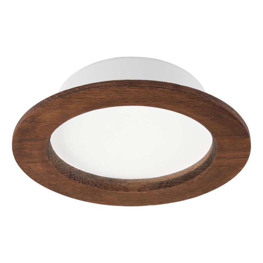 LED įmontuojamas šviestuvas WOODY SPOT LED/12,5W/230V 3000K vyšnia ? 16 cm