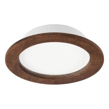 LED įmontuojamas šviestuvas WOODY SPOT LED/16,5W/230V 4000K vyšnia Ø 18,5 cm