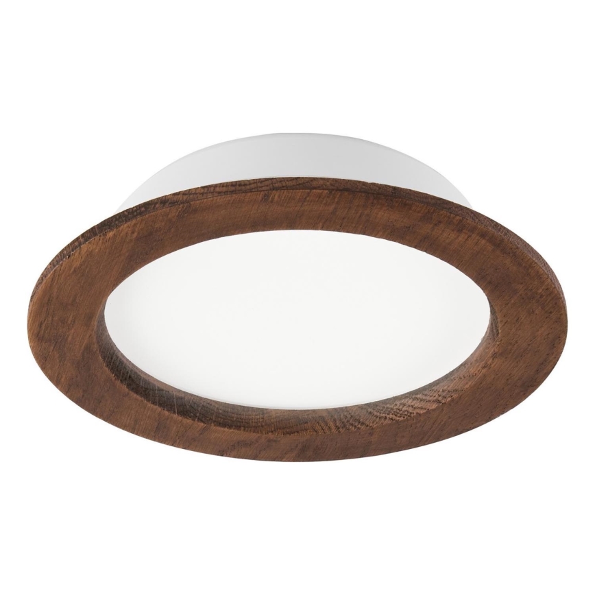 LED įmontuojamas šviestuvas WOODY SPOT LED/16,5W/230V 4000K vyšnia Ø 18,5 cm