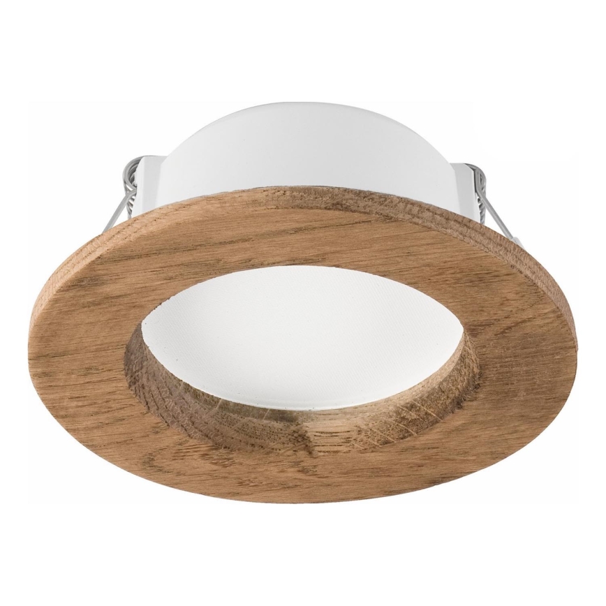 LED įmontuojamas šviestuvas WOODY SPOT LED/5,5W/230V 4000K riešutas Ø 10 cm
