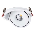 LED įmontuojamas taškinis šviestuvas LED/12W/230V 3000/4000/6400K skersmuo 12 cm baltas