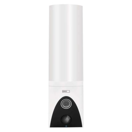 LED Išmani lauko kamera su šviestuvu GoSmart LED/12W/230V IP65 Wi-Fi Tuya balta