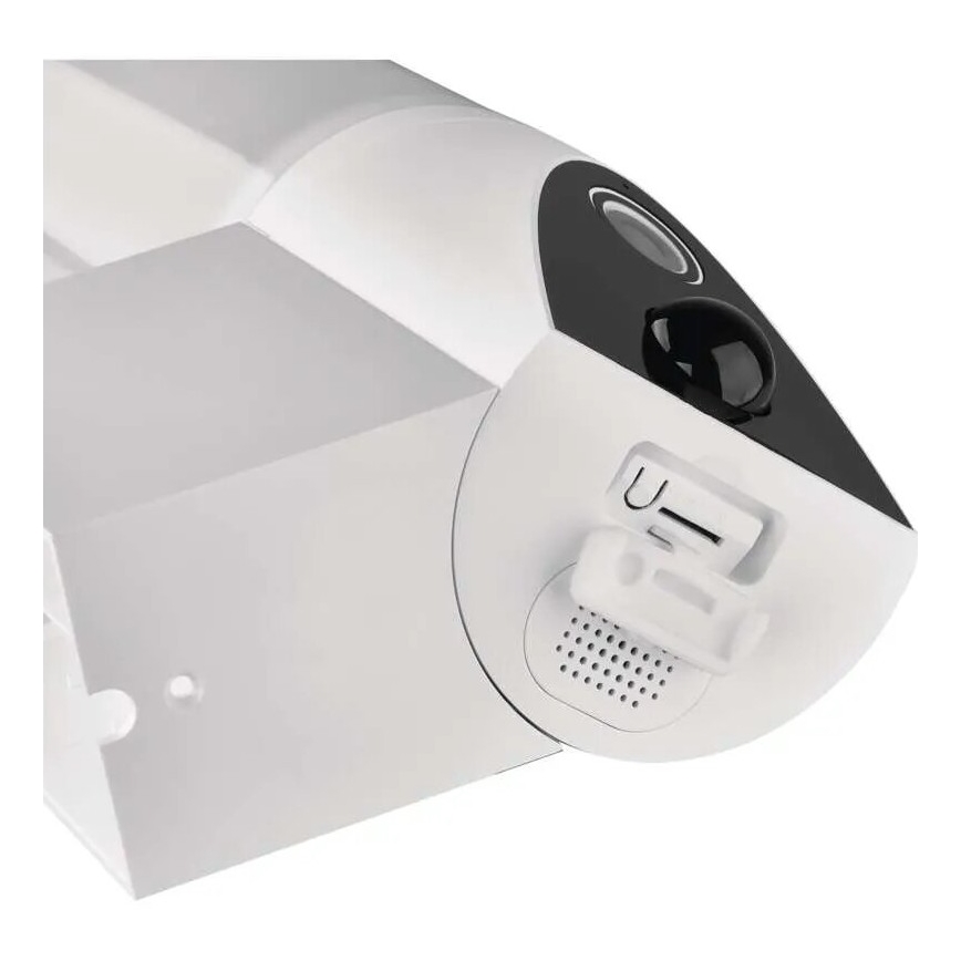 LED Išmani lauko kamera su šviestuvu GoSmart LED/12W/230V IP65 Wi-Fi Tuya balta