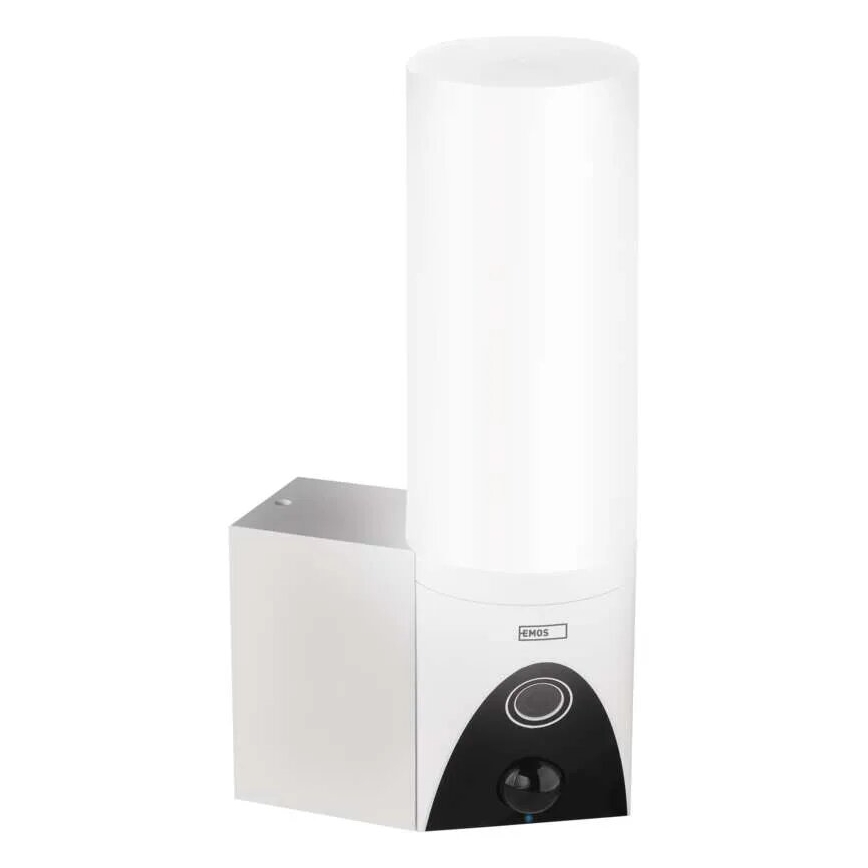LED Išmani lauko kamera su šviestuvu GoSmart LED/12W/230V IP65 Wi-Fi Tuya balta