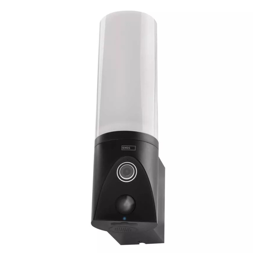 LED Išmani lauko kamera su šviestuvu GoSmart LED/12W/230V 3200K IP65 Wi-Fi Tuya juoda