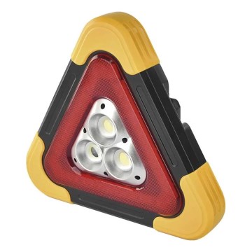 LED įspėjamasis trikampis LED/5V 1800 mAh