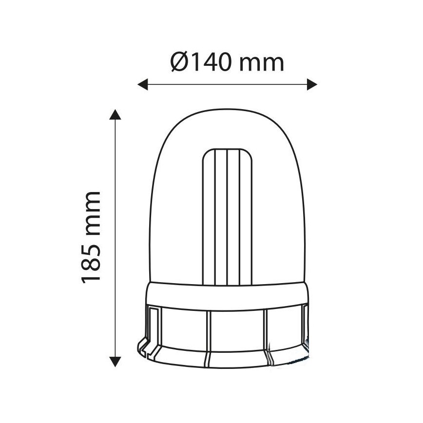 LED įspėjamasis žibintas LIGHT LED SMD 5730/12-24V