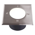 LED įvažiavimo šviestuvas MIVO LED/3W/230V 12x12 cm IP67 matinis chromas